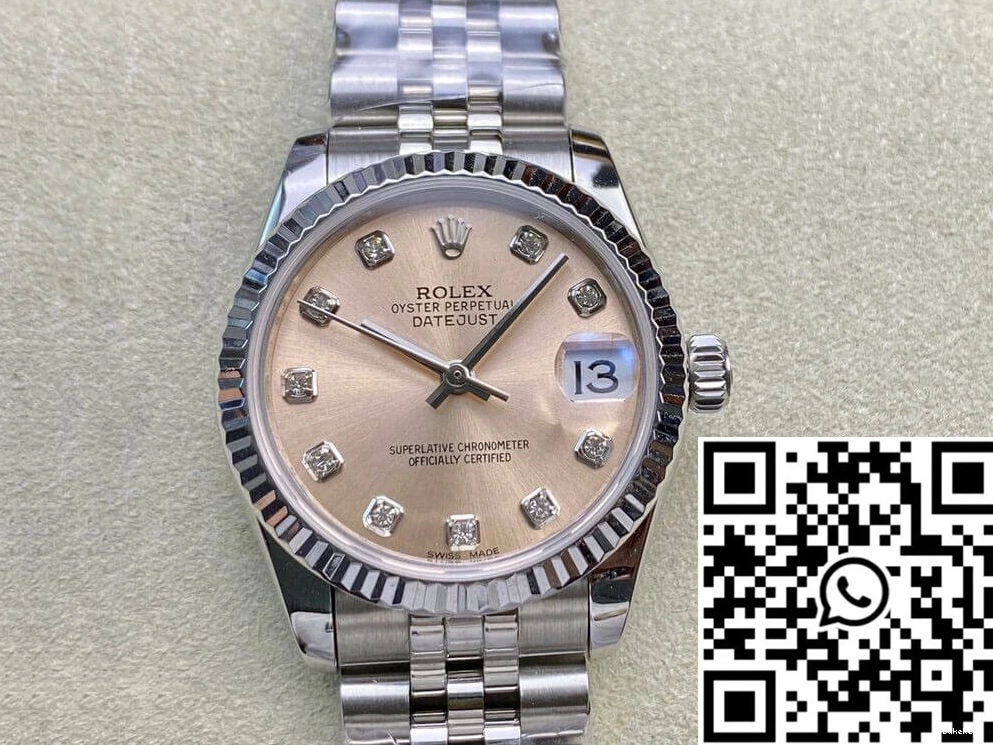 31MM Factory Datejust Rolex Dial Diamond-set EW 0518